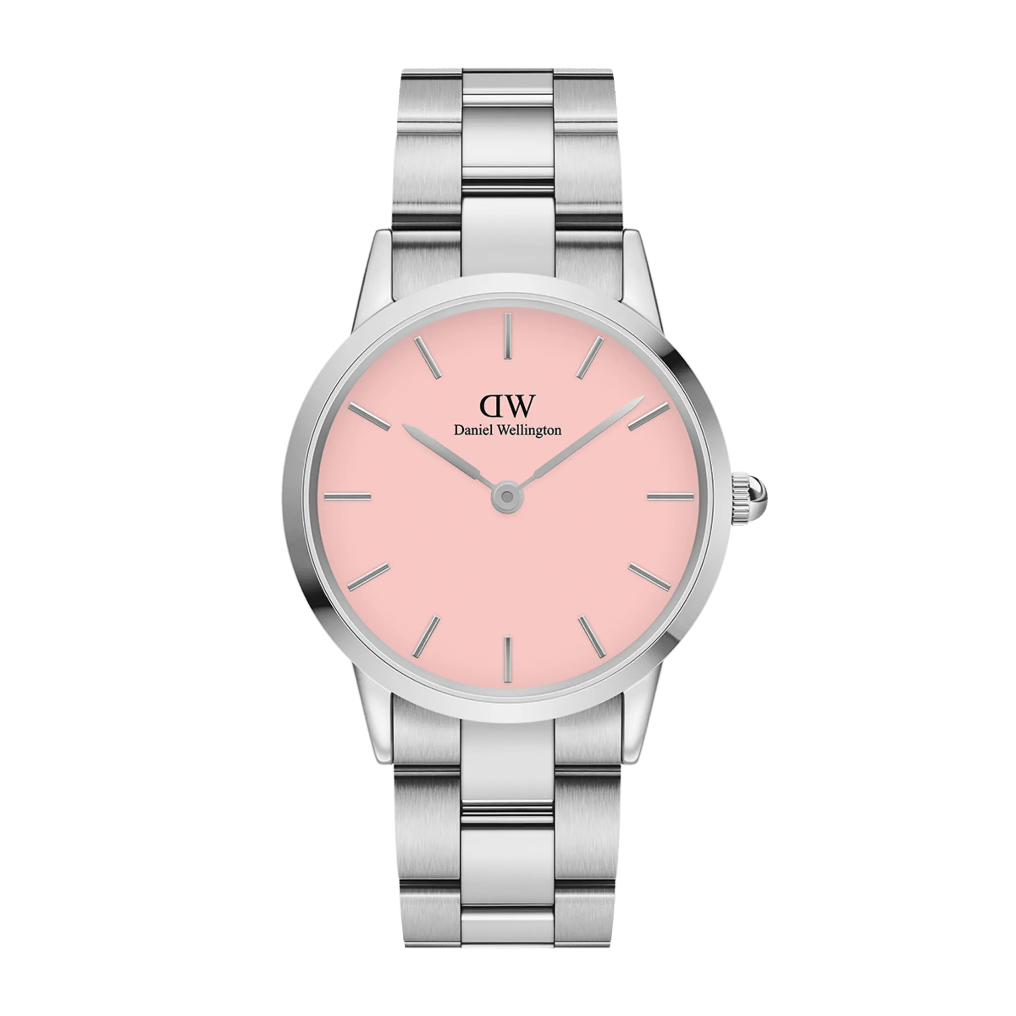 Daniel Wellington Iconic Link 32mm Pink Dial Watch DW00100535
