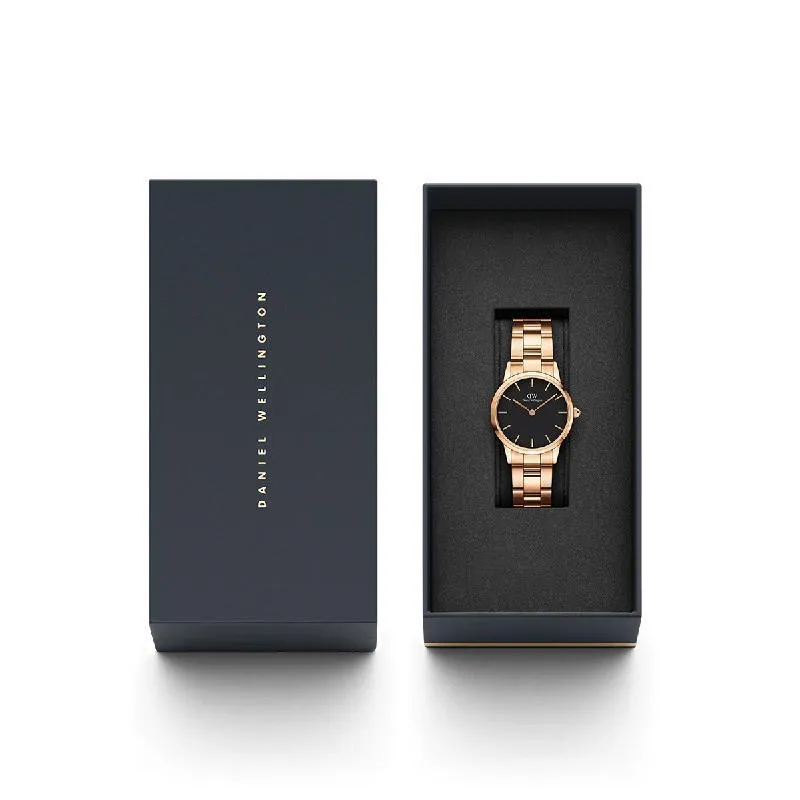 Daniel Wellington Iconic Link Rose Gold Watch 28mm