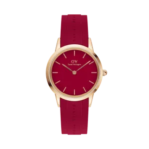 Daniel Wellington Iconic Motion Ruby 40mm Red Dial Watch DW00100502