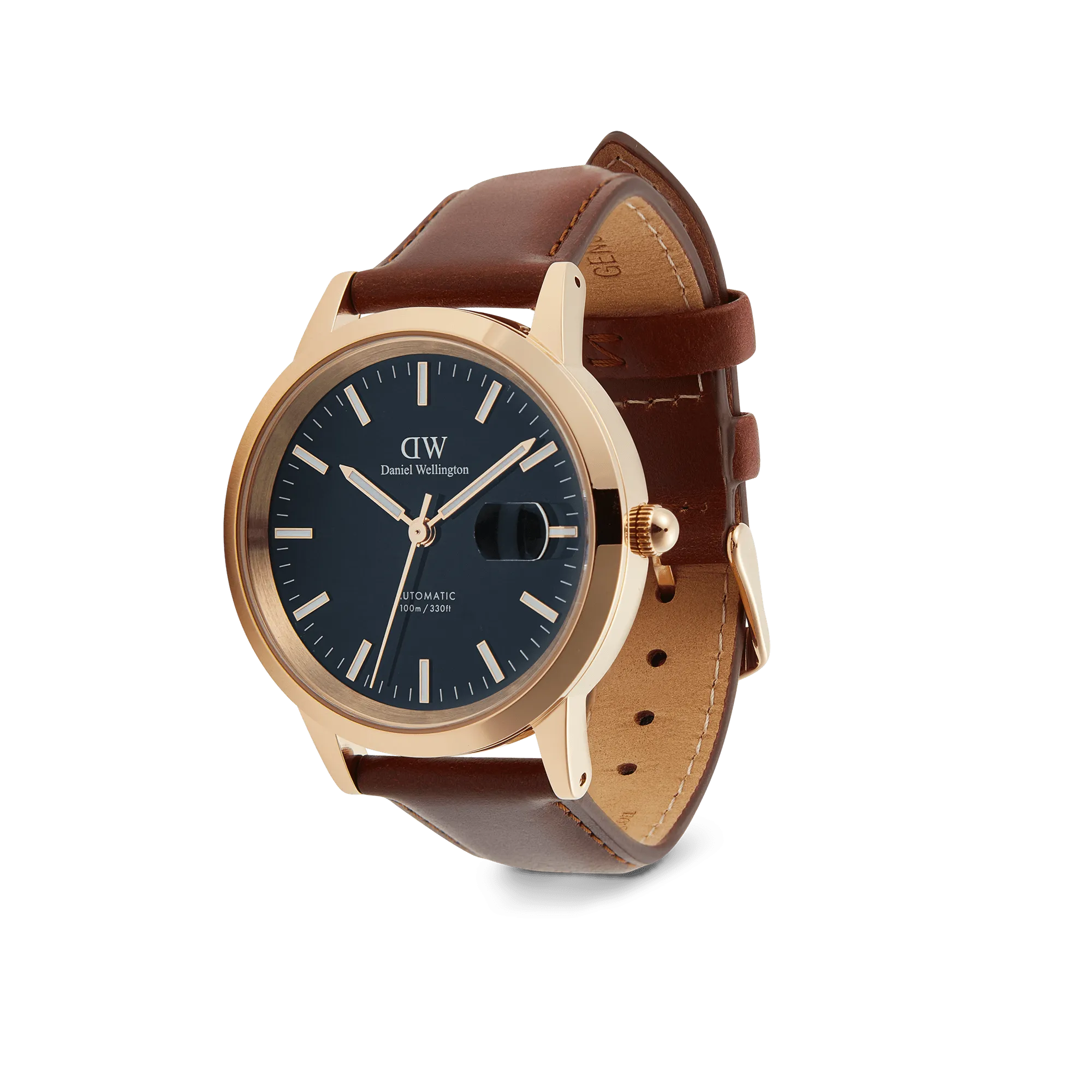 Daniel Wellington Iconic St Mawes Automatic Rose Gold Watch