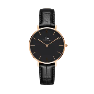 Daniel Wellington Petite 28mm Reading Black Dial Watch DW00100223