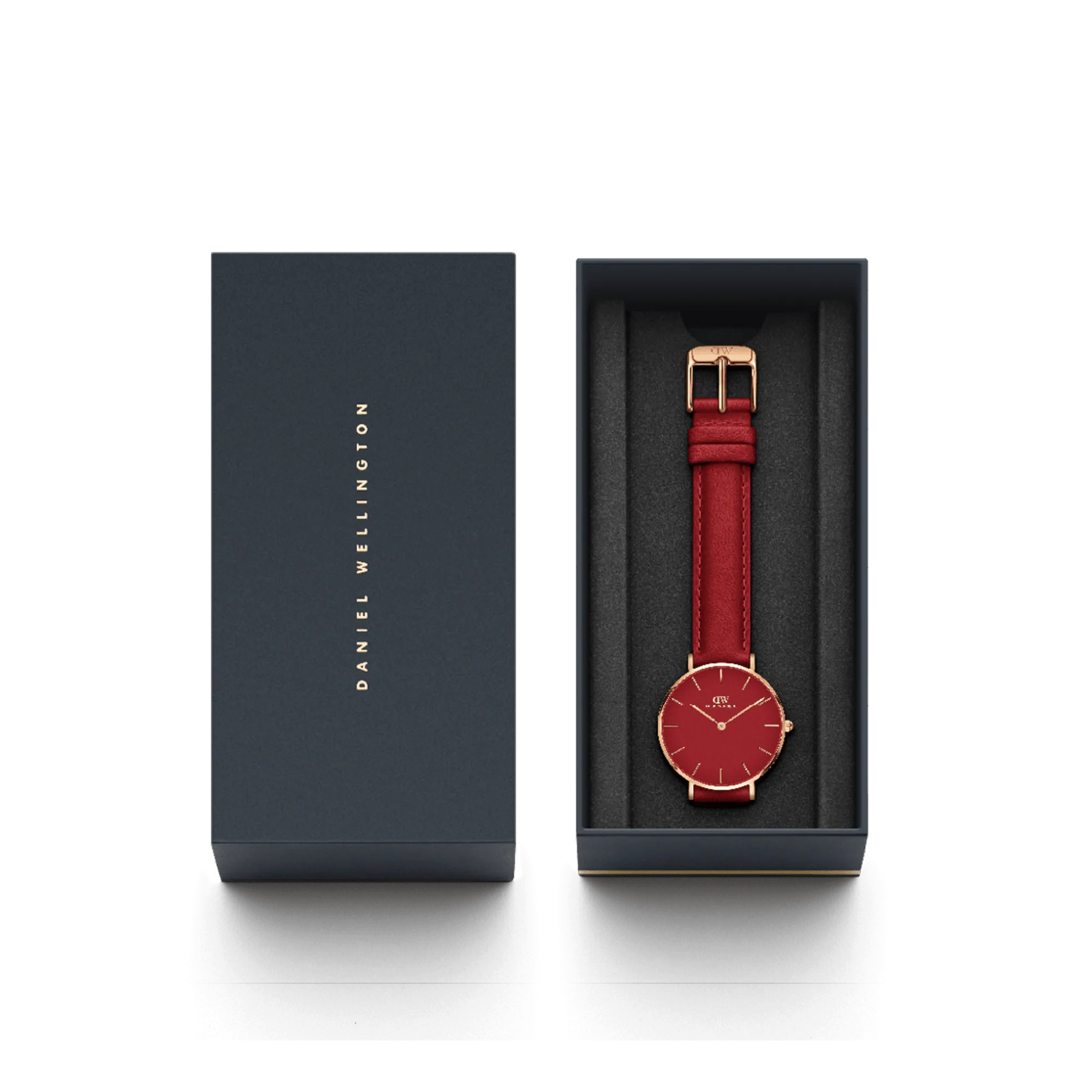 Daniel Wellington Petite 32mm Suffolk Red Dial Watch DW00100404