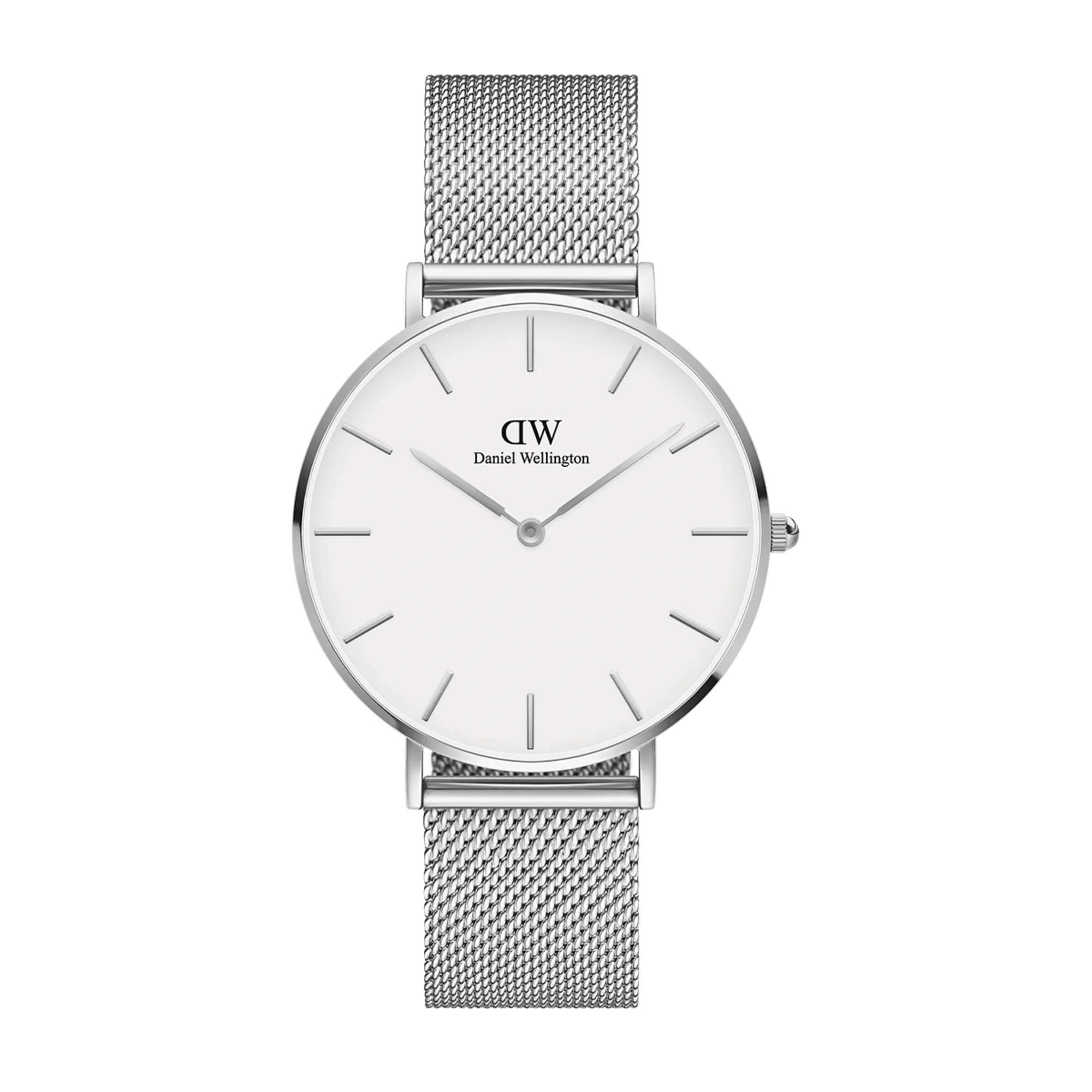 Daniel Wellington Petite 36mm Sterling White Dial Watch DW00100306