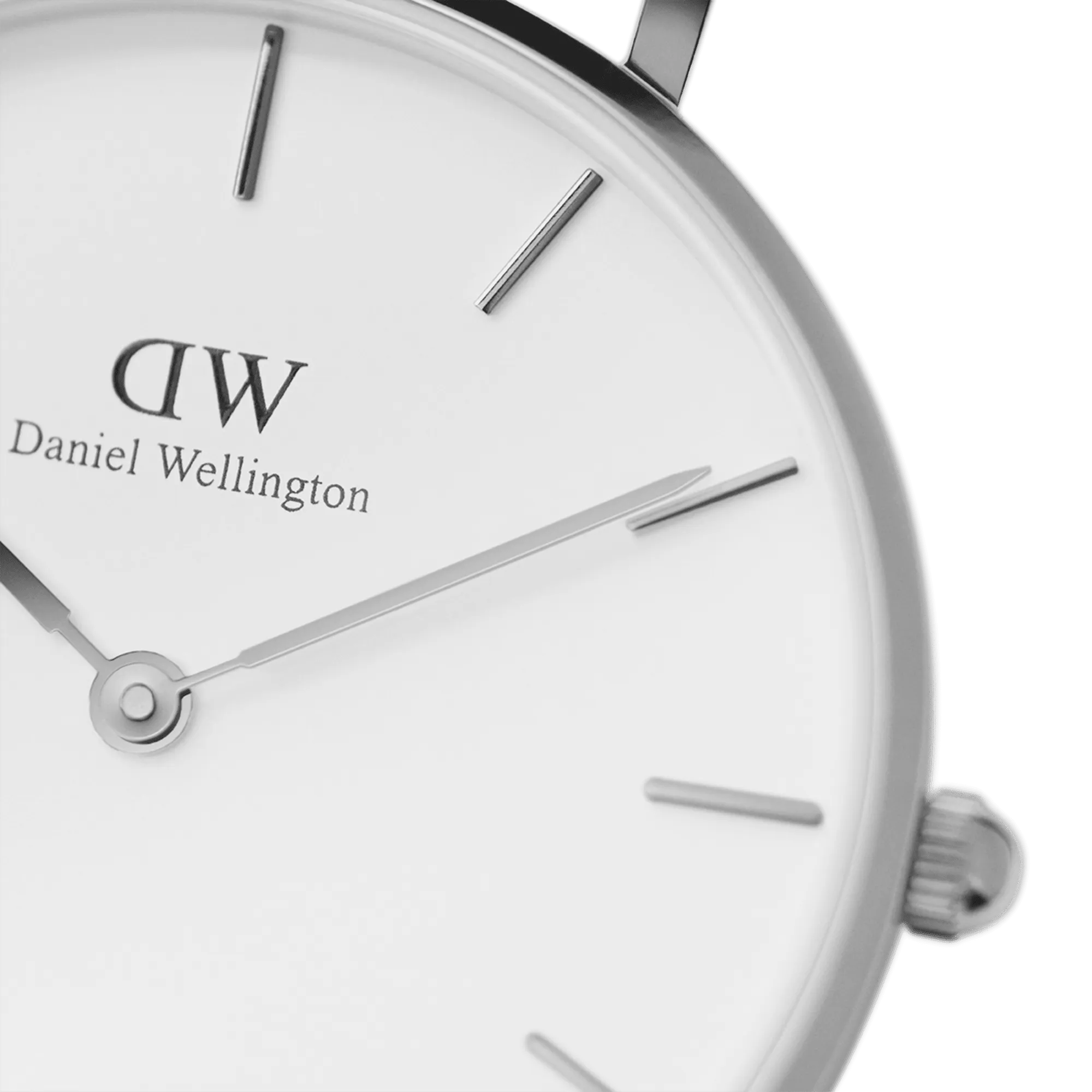 Daniel Wellington Petite 36mm Sterling White Dial Watch DW00100306