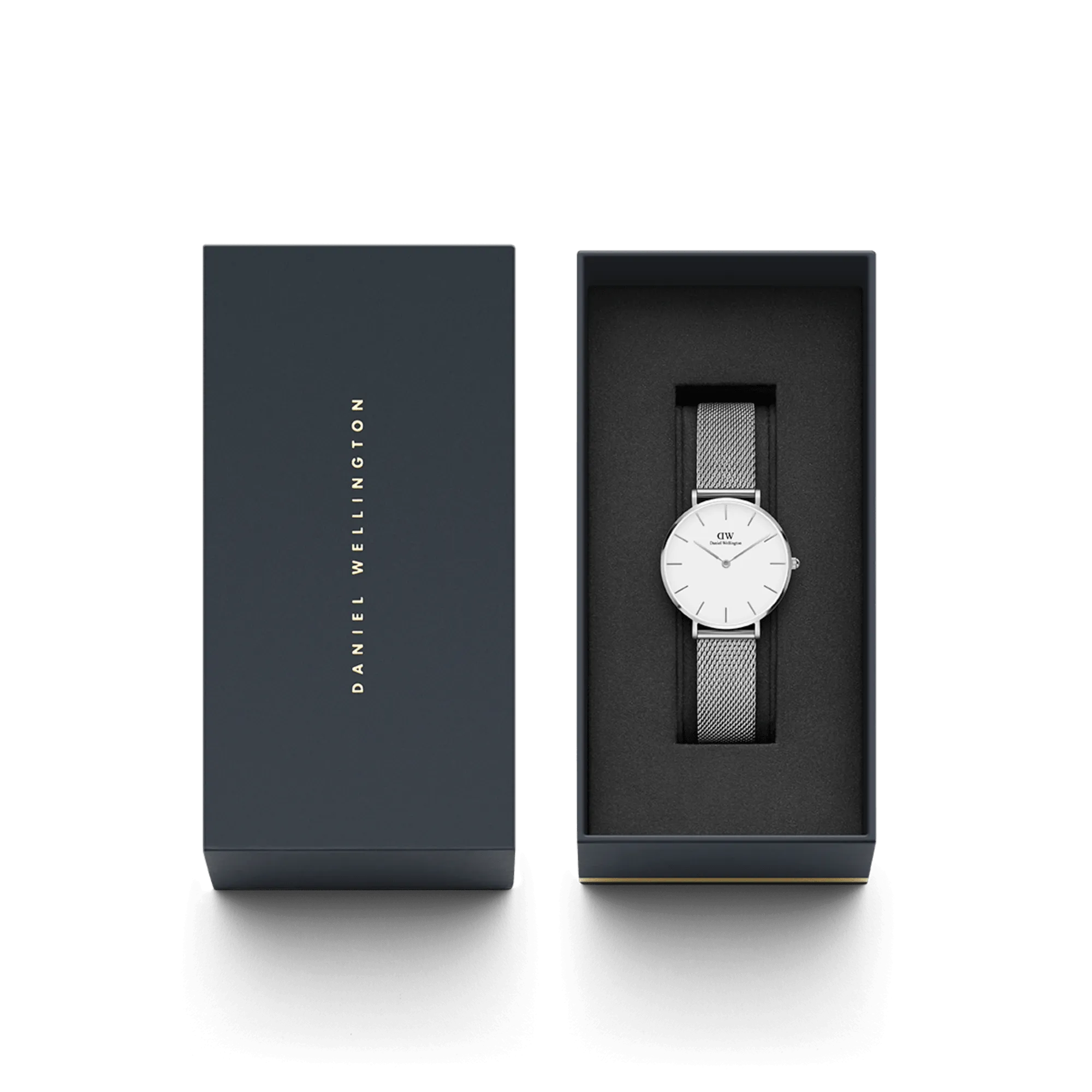 Daniel Wellington Petite 36mm Sterling White Dial Watch DW00100306