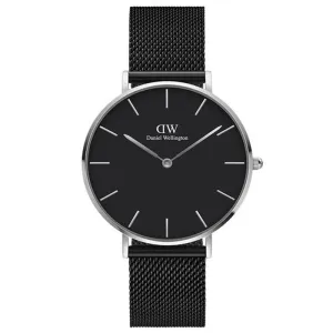 Daniel Wellington Petite Ashfield Silver Watch 36mm