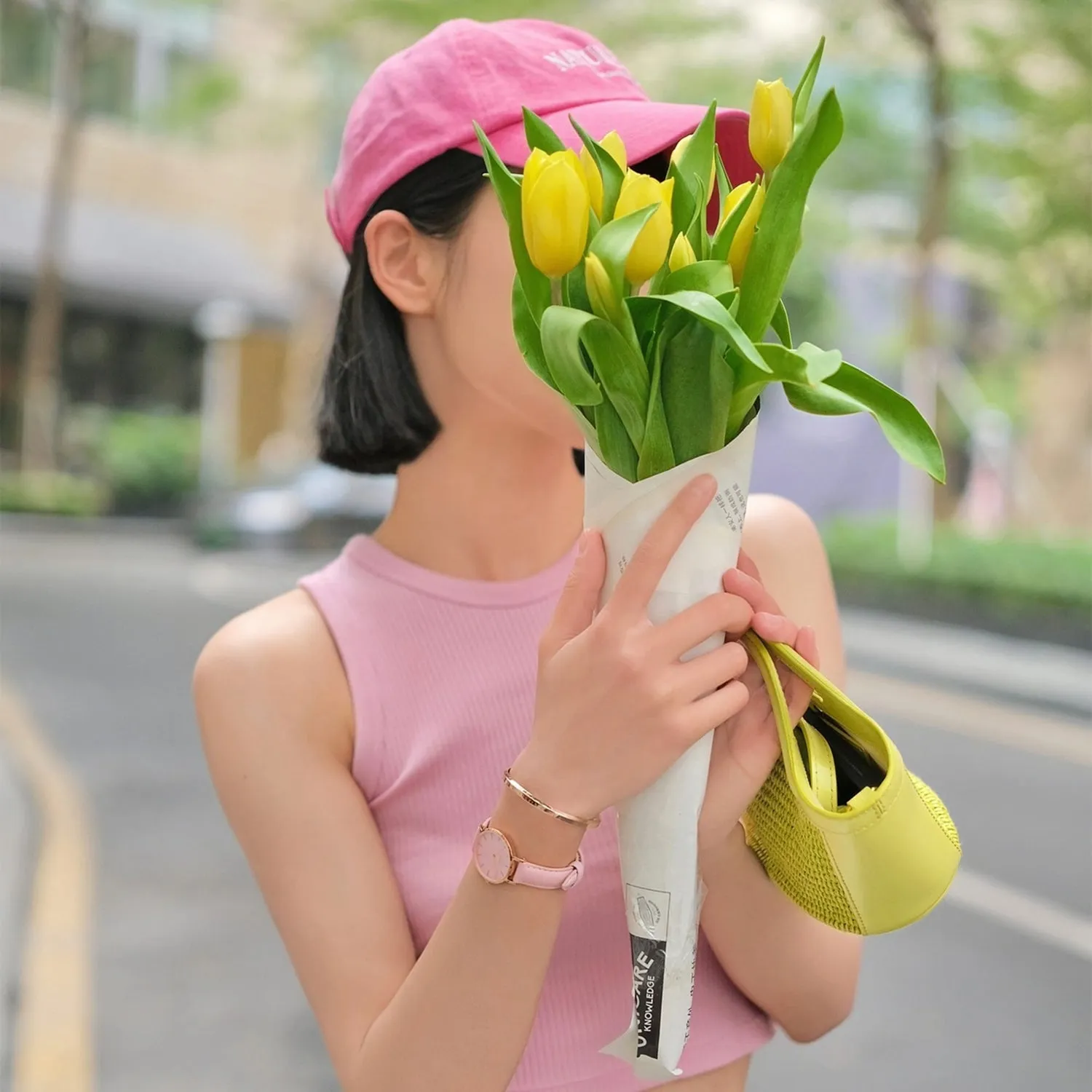 Daniel Wellington Petite Cherry Blossom 28mm Watch DW00100633