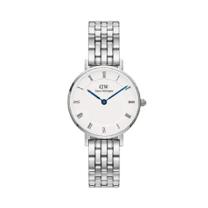 Daniel Wellington Petite Roman Numerals 5-Link Silver 28mm Watch
