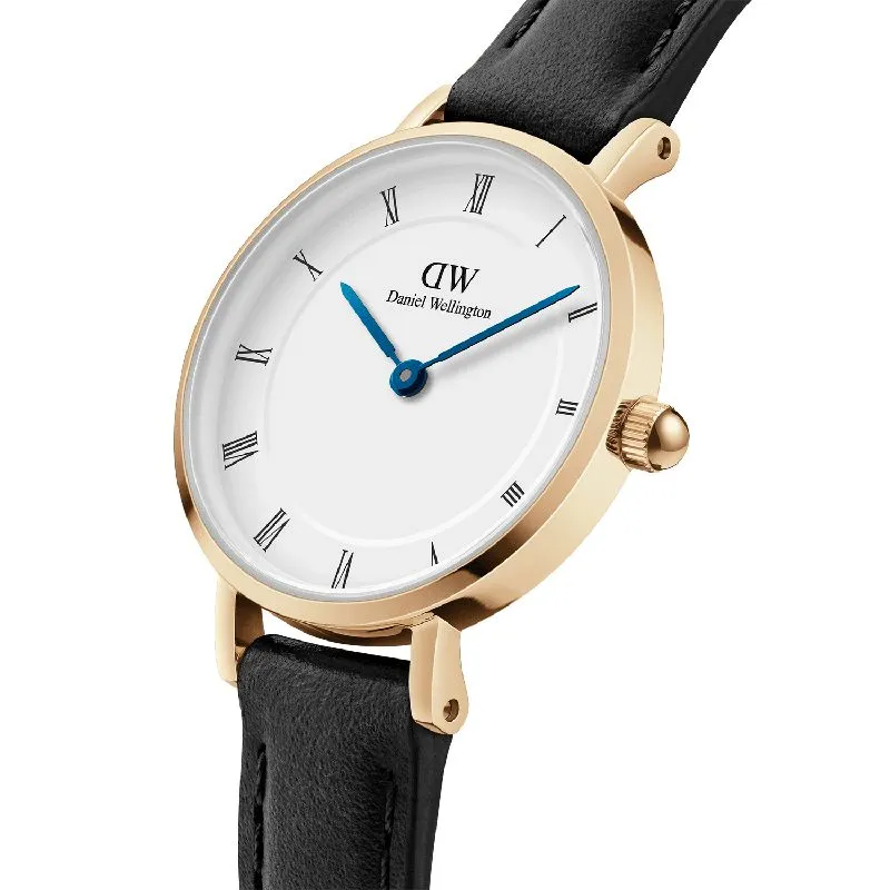 Daniel Wellington Petite Roman Numerals Sheffield Gold 28mm Watch
