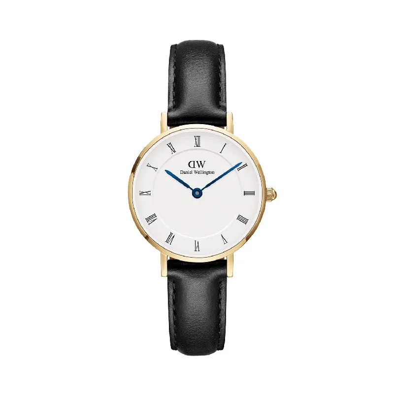 Daniel Wellington Petite Roman Numerals Sheffield Gold 28mm Watch