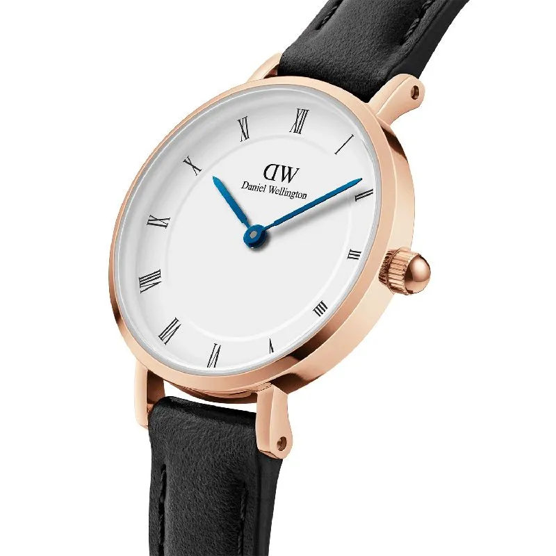 Daniel Wellington Petite Roman Numerals Sheffield Rose Gold 28mm Watch