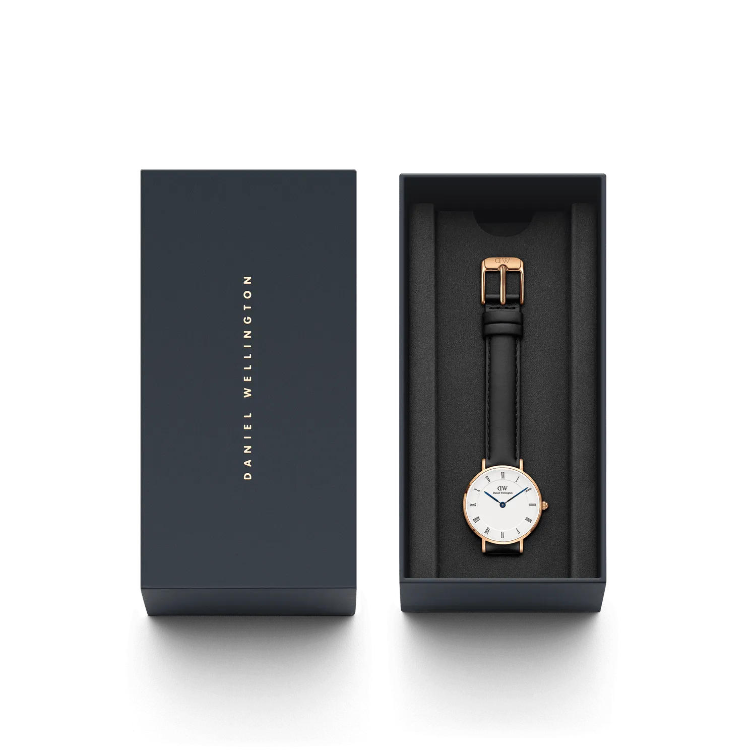 Daniel Wellington Petite Roman Numerals Sheffield Rose Gold Watch DW00100683