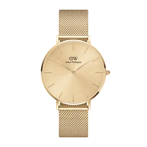 Daniel Wellington Petite Unitone 36mm Gold Dial Watch DW00100475