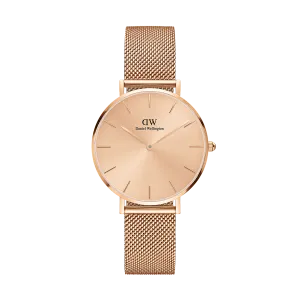 Daniel Wellington Petite Unitone 36mm Rose Gold Dial Watch DW00100472