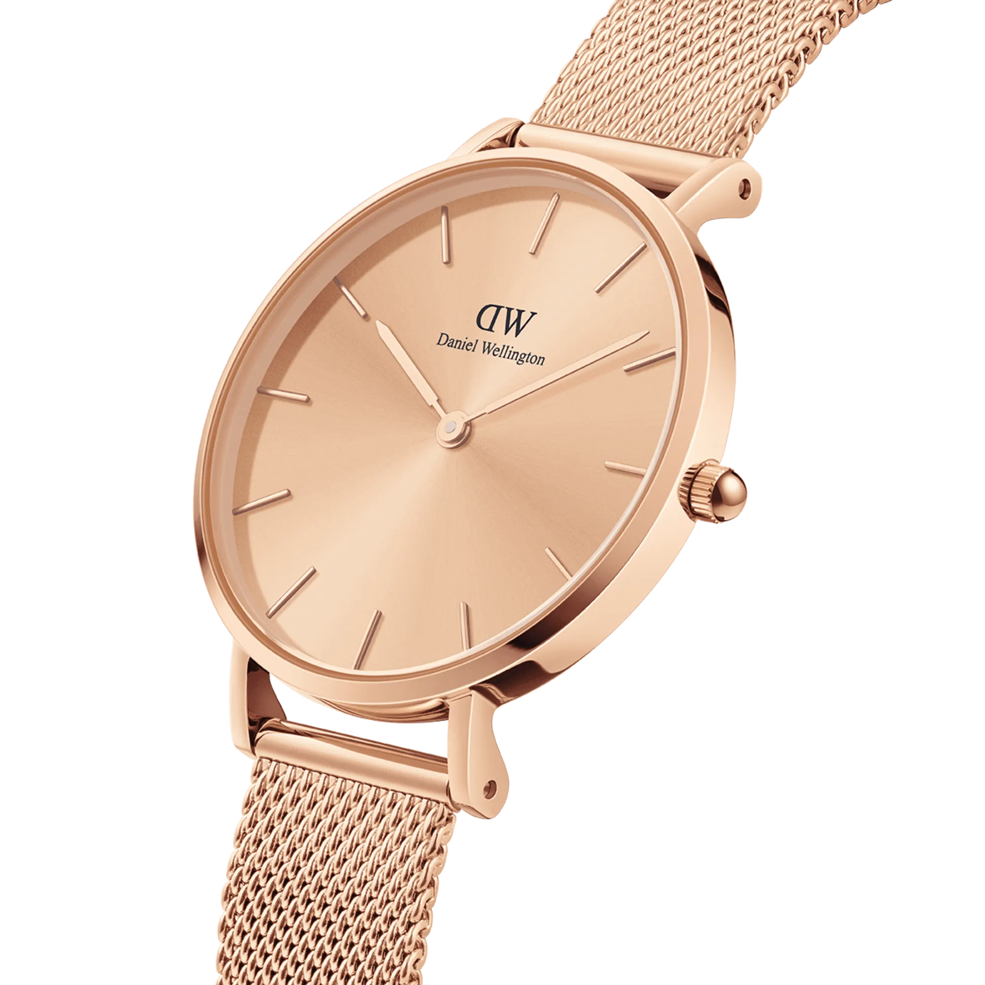 Daniel Wellington Petite Unitone 36mm Rose Gold Dial Watch DW00100472