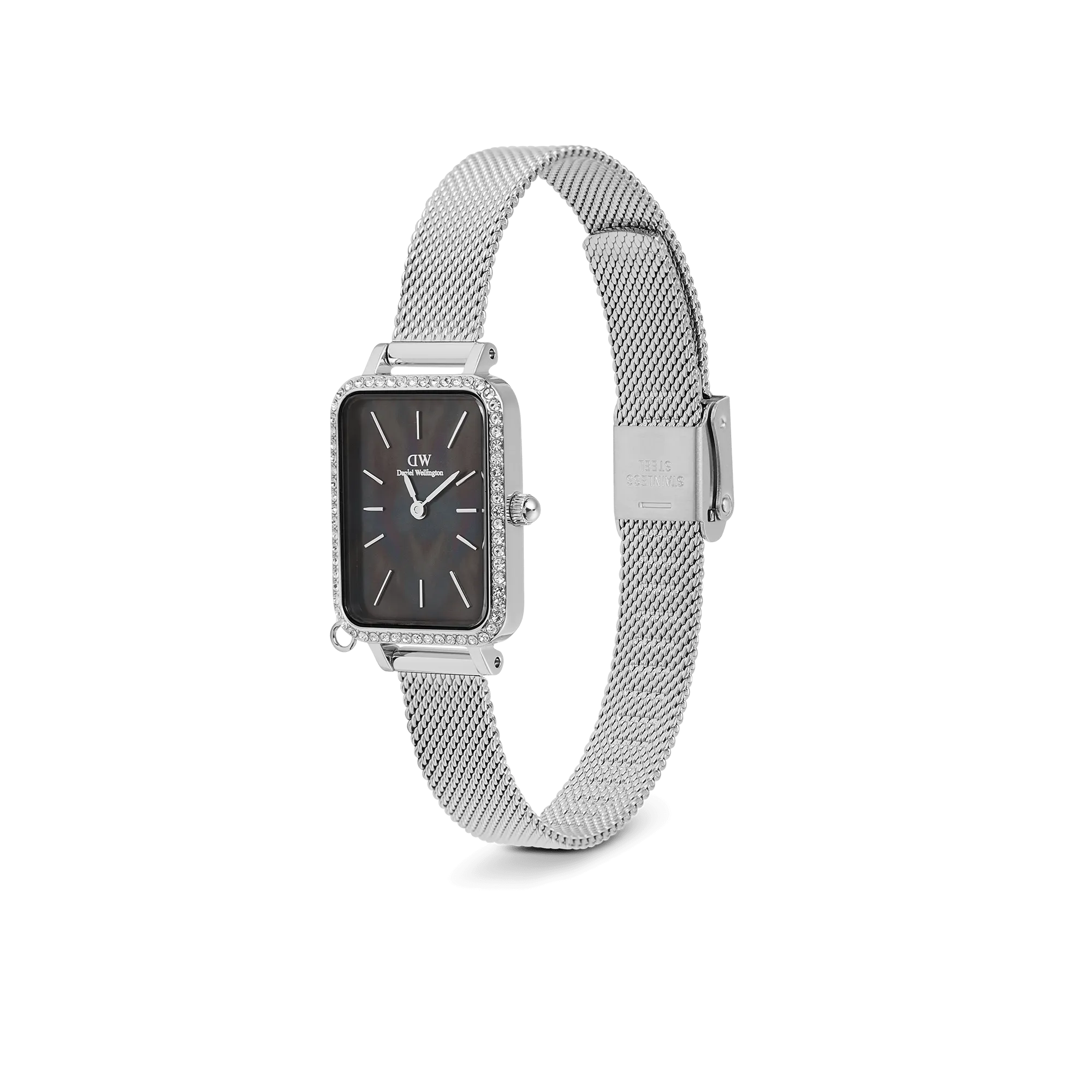 Daniel Wellington Quadro Crystal Zodiac Sterling Watch
