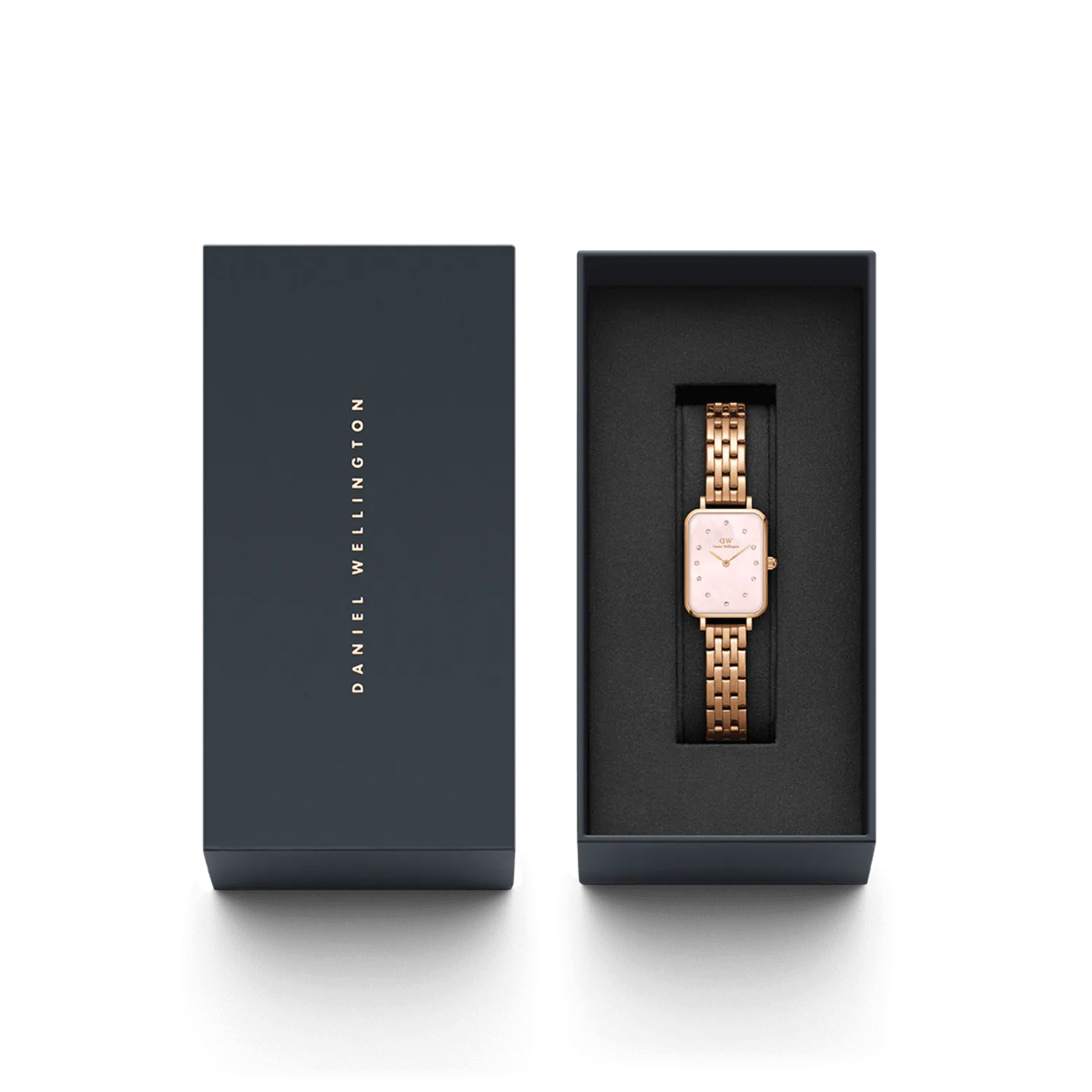 Daniel Wellington Quadro Lumine 5-Link Melrose 20X26 Watch DW00100621
