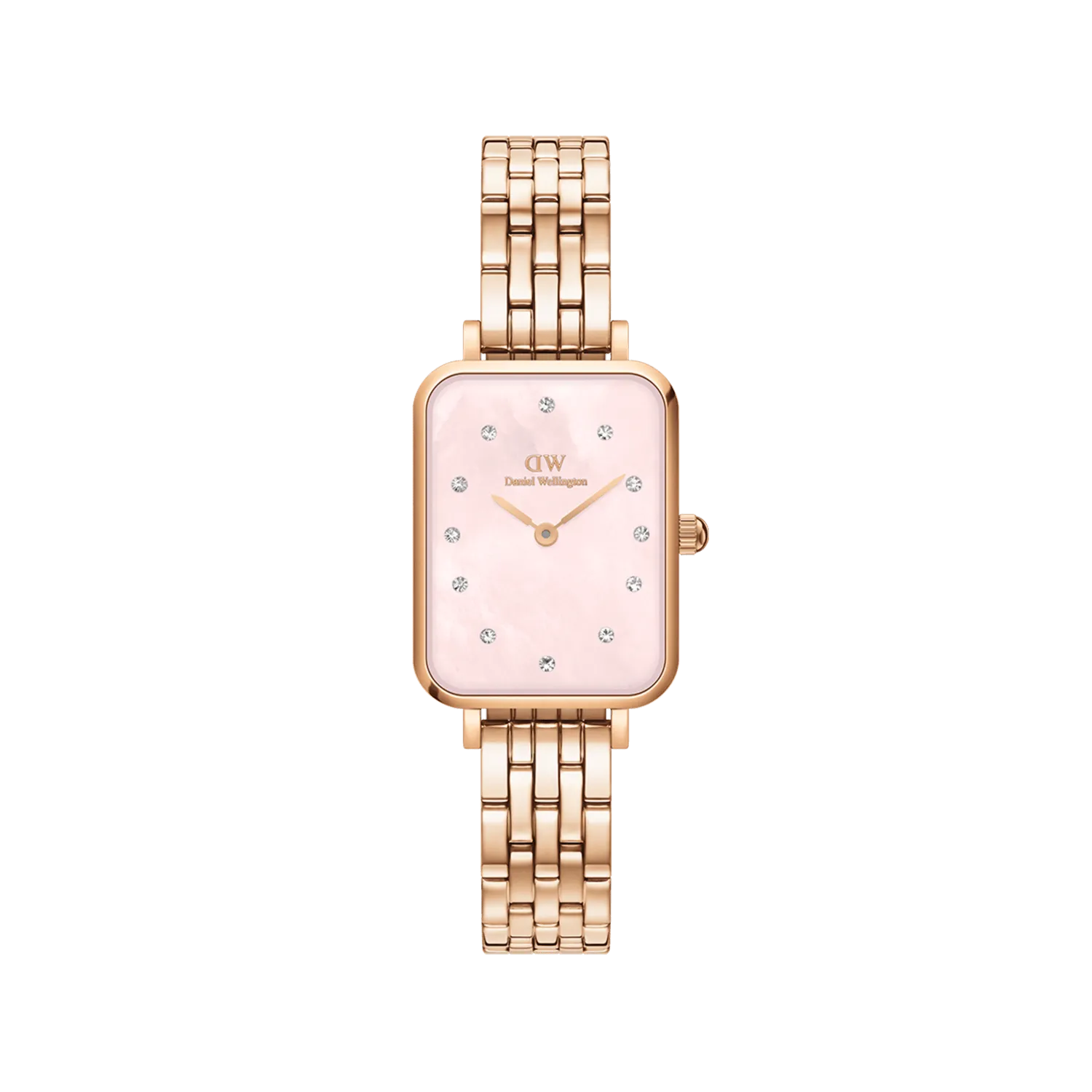 Daniel Wellington Quadro Lumine 5-Link Melrose 20X26 Watch DW00100621