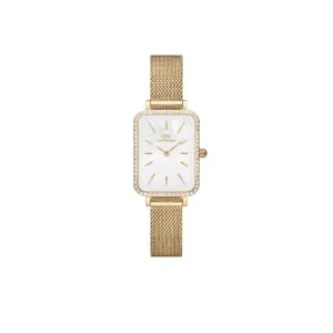 Daniel Wellington Quadro Lumine Bezel Ever Gold MOP 26mm