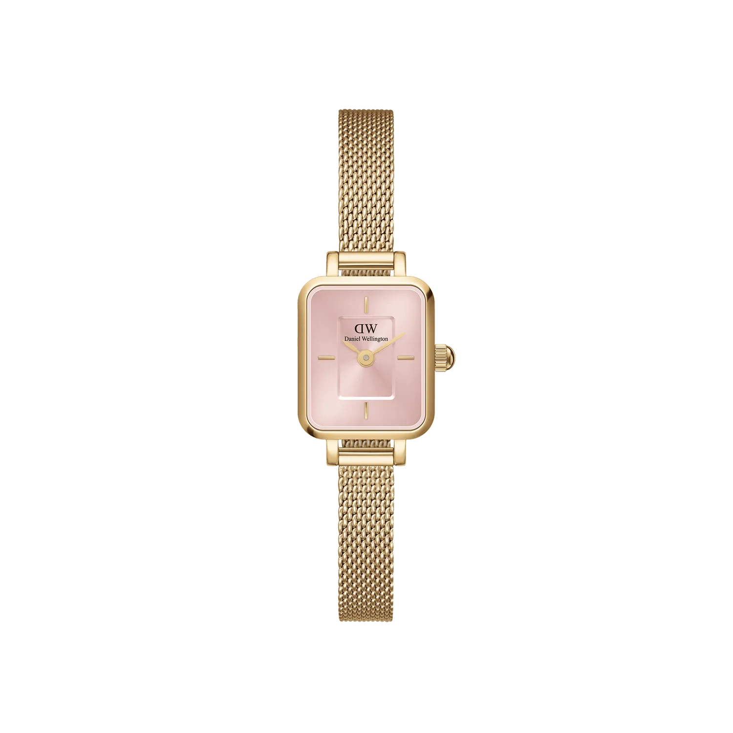 Daniel Wellington Quadro Mini 15.4X18.2 Evergold Blush Watch DW00100655
