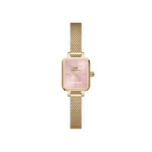 Daniel Wellington Quadro Mini 15.4X18.2 Evergold Blush Watch DW00100655