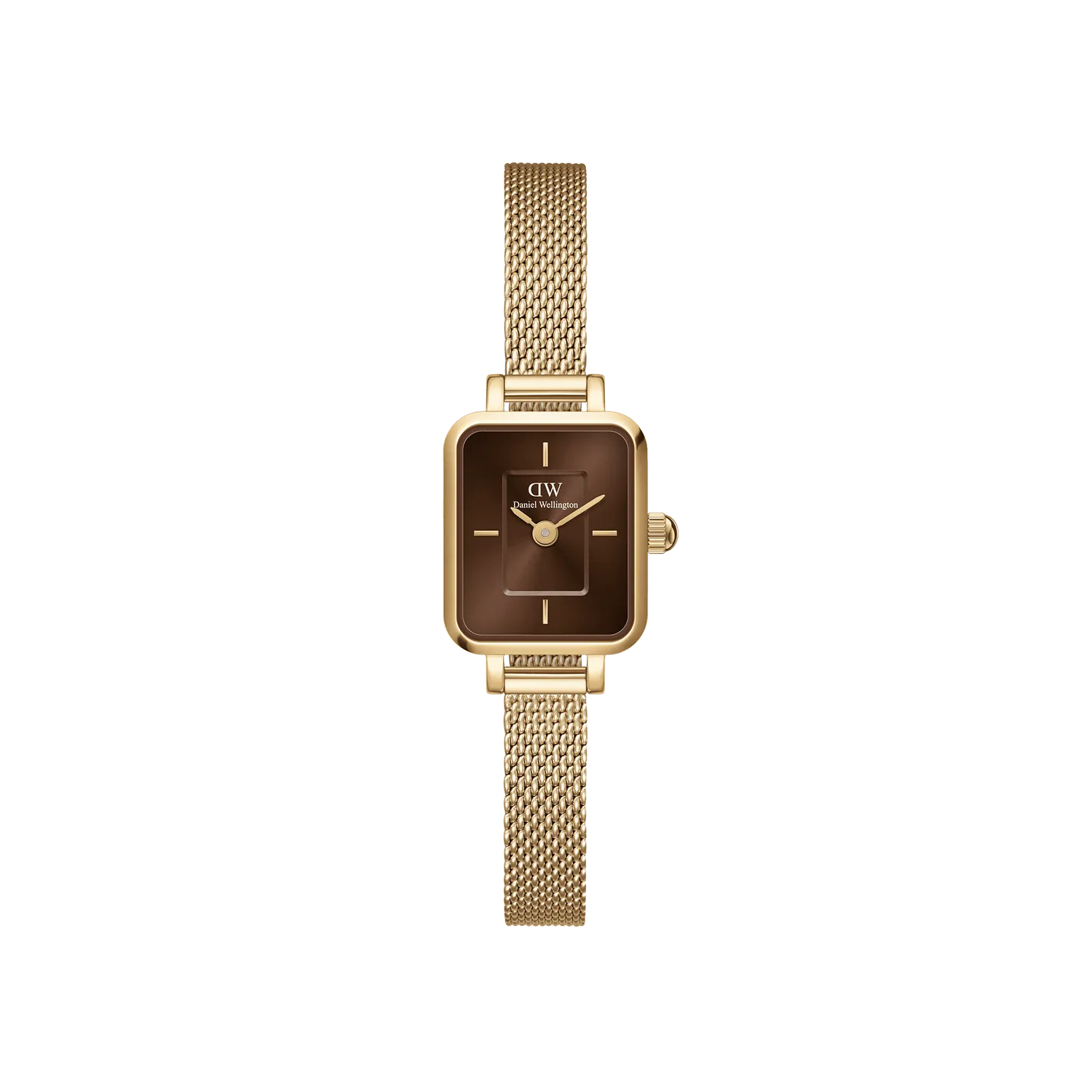 Daniel Wellington Quadro Mini 15x18mm Evergold Gold Amber DW00100654
