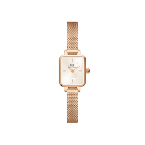 Daniel Wellington Quadro Mini 15x18mm Melrose RG Champagne DW00100651