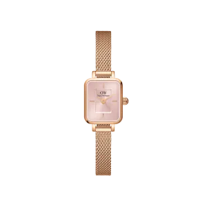 Daniel Wellington Quadro Mini 15x18mm Melrose RG Pink DW00100650