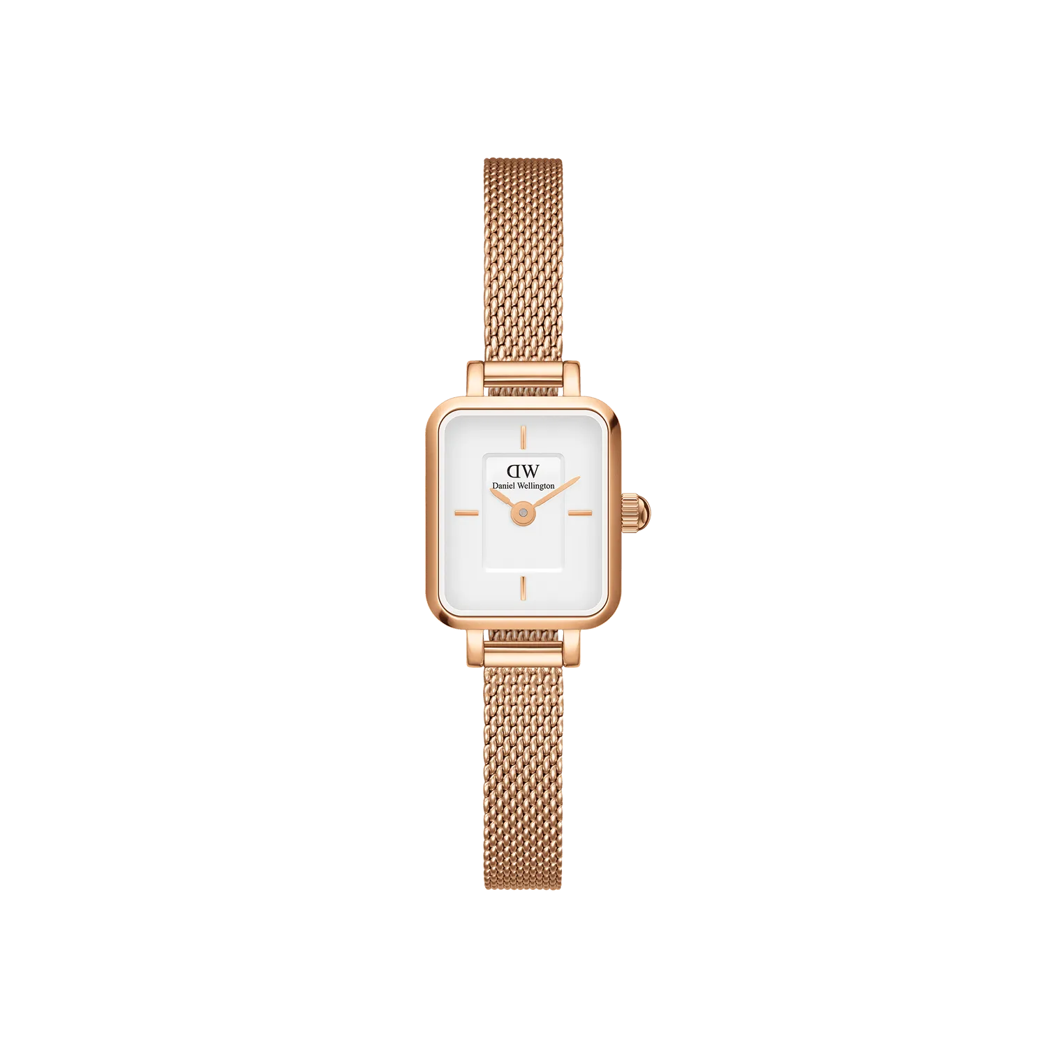 Daniel Wellington Quadro Mini Melrose White Dial Watch DW00100727