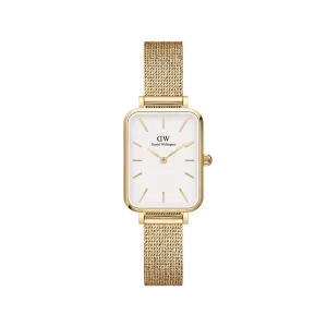 Daniel Wellington Quadro Pressed Evergold Gold Watch 20x26mm