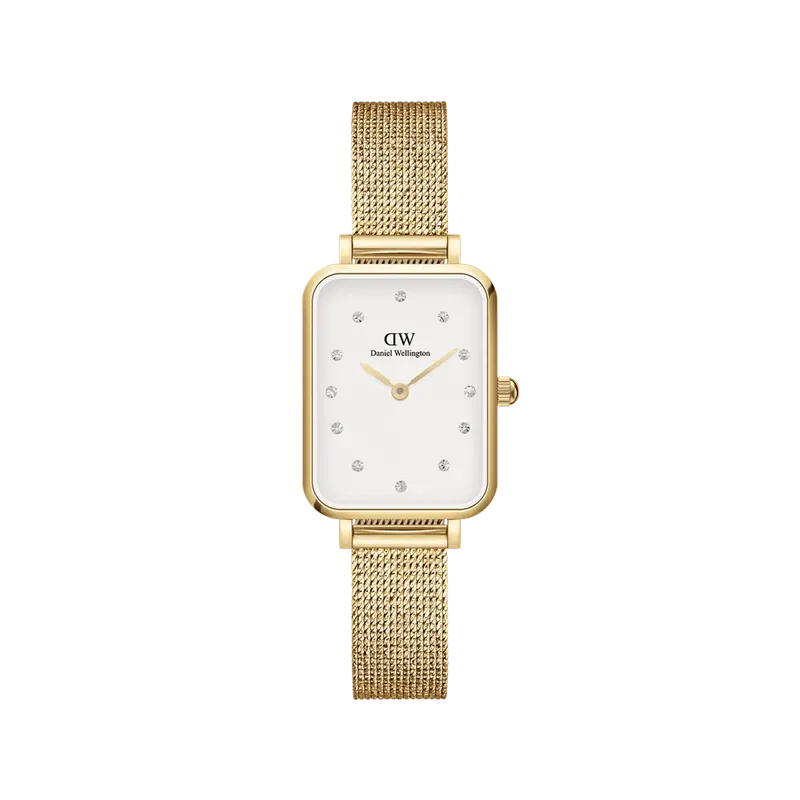 Daniel Wellington Quadro Pressed Evergold Watch 20x26mm