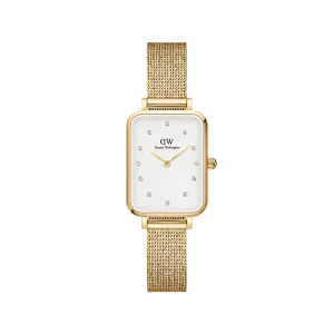 Daniel Wellington Quadro Pressed Evergold Watch 20x26mm