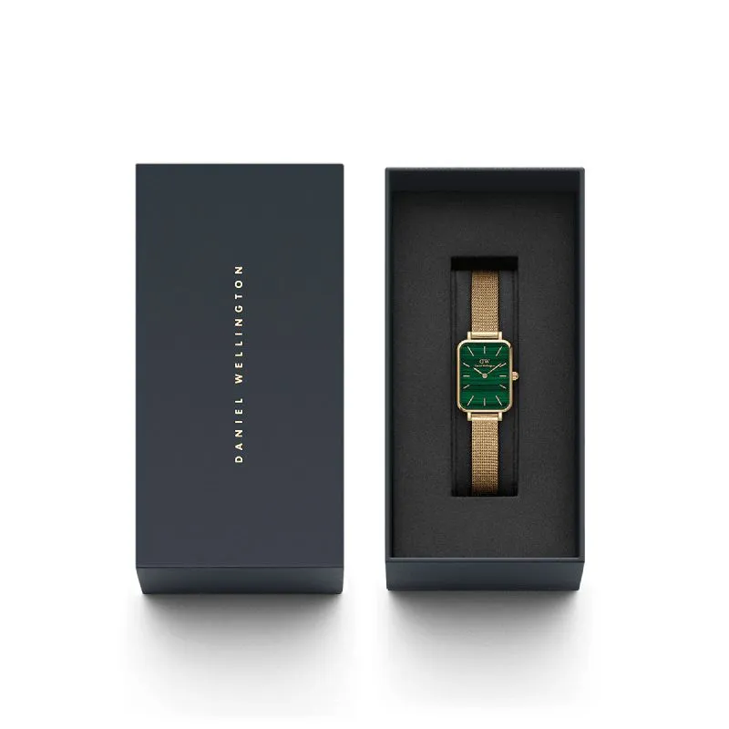 Daniel Wellington Quadro Pressed Evergold Watch 20x26mm