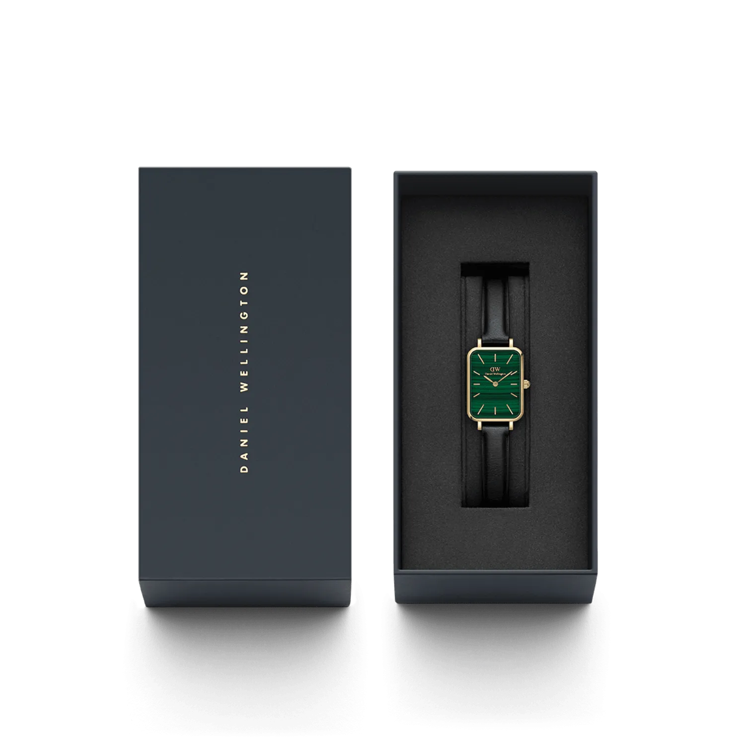 Daniel Wellington Quadro Pressed Sheffield Green Dial Watch DW00100562