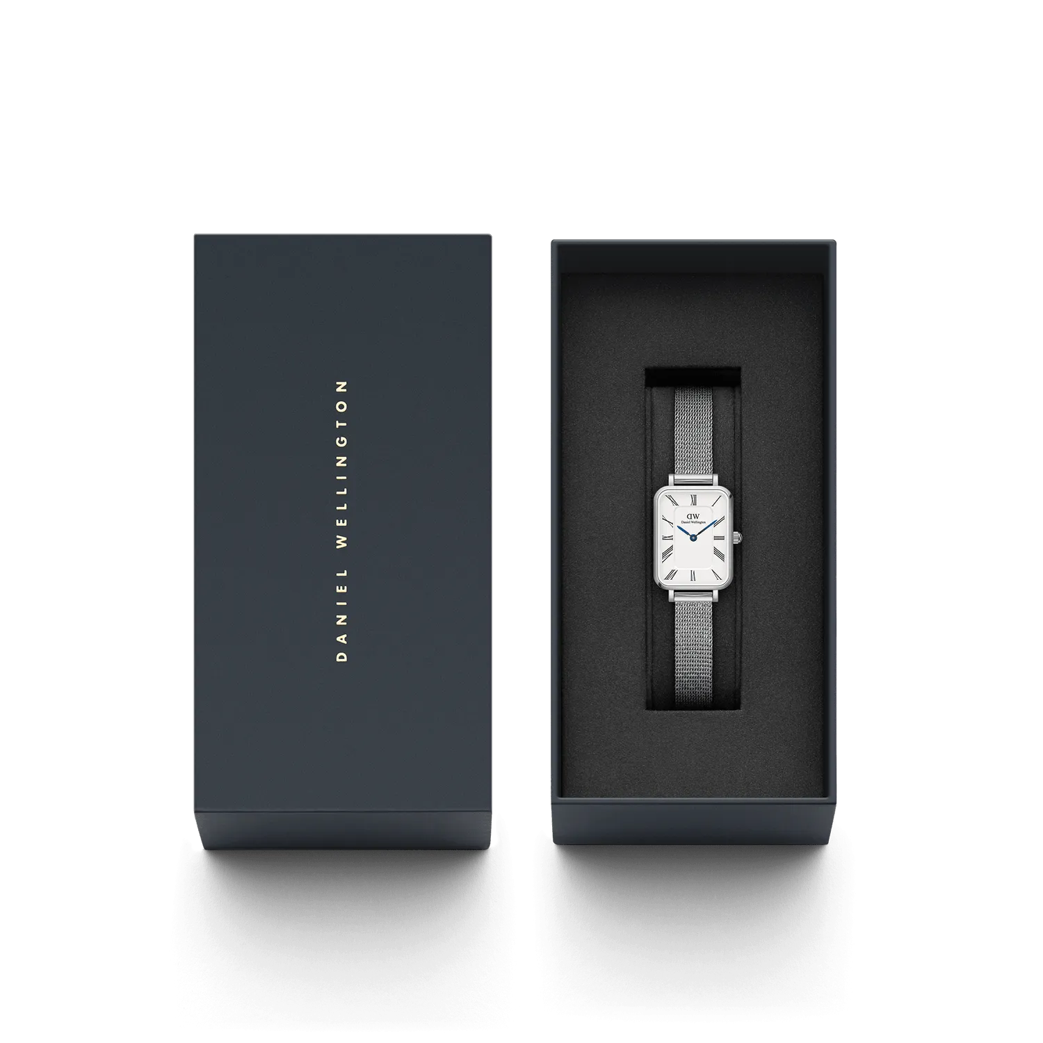 Daniel Wellington Quadro Roman Numerals Sterling Watch DW00100690
