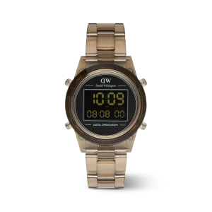 Daniel Wellington Retro Digital Dark Brown Watch