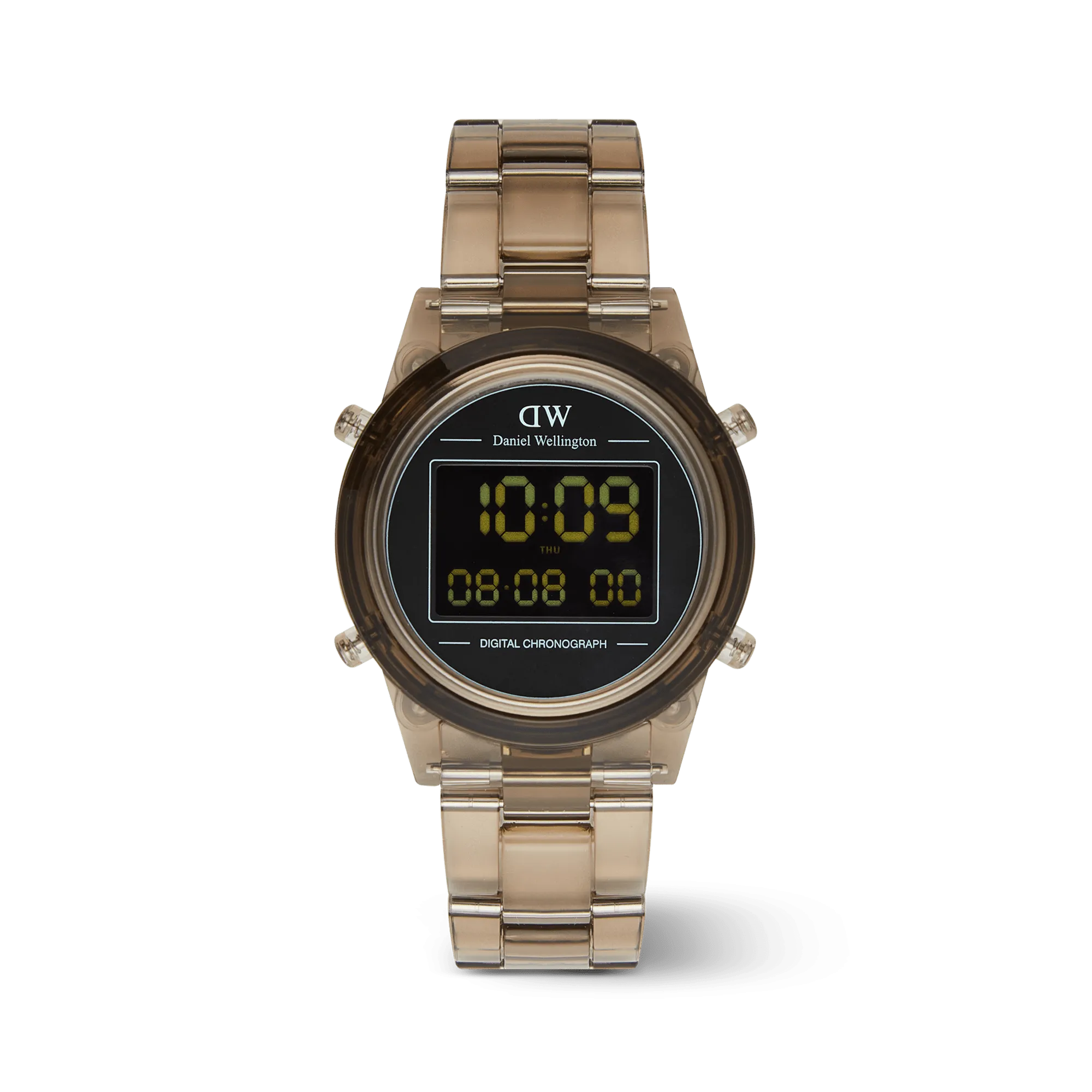 Daniel Wellington Retro Digital Dark Brown Watch