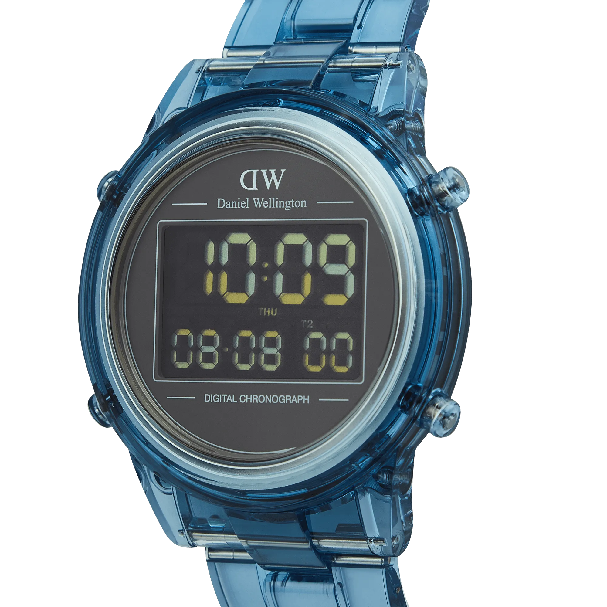 Daniel Wellington Retro Digital Light Blue Watch