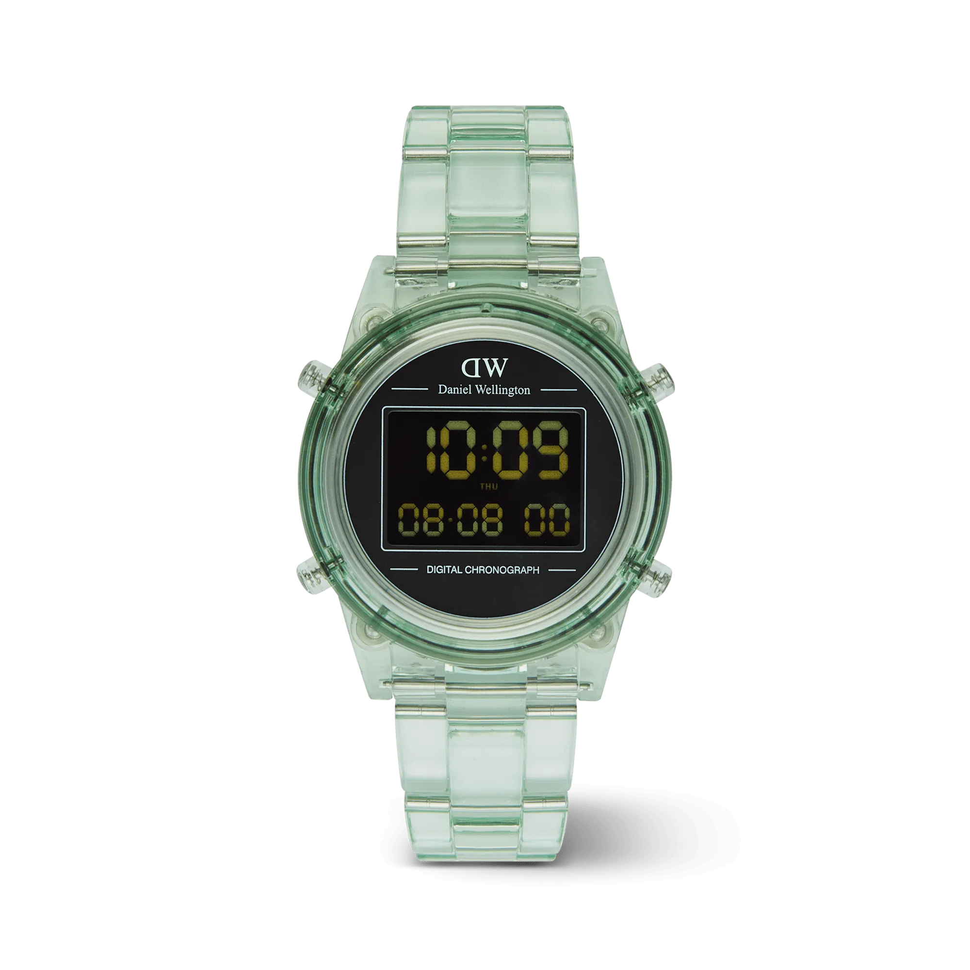 Daniel Wellington Retro Digital Light Green Watch