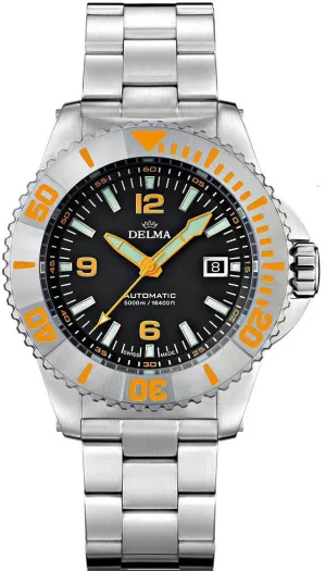 Delma Blue Shark IV Black Limited Edition Watch