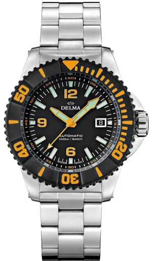 Delma Blue Shark IV Black Limited Edition Watch