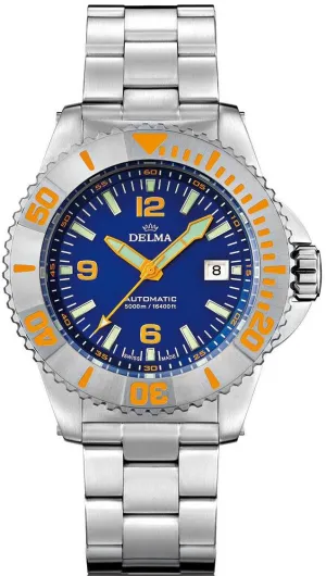 Delma Blue Shark IV Blue Limited Edition Watch