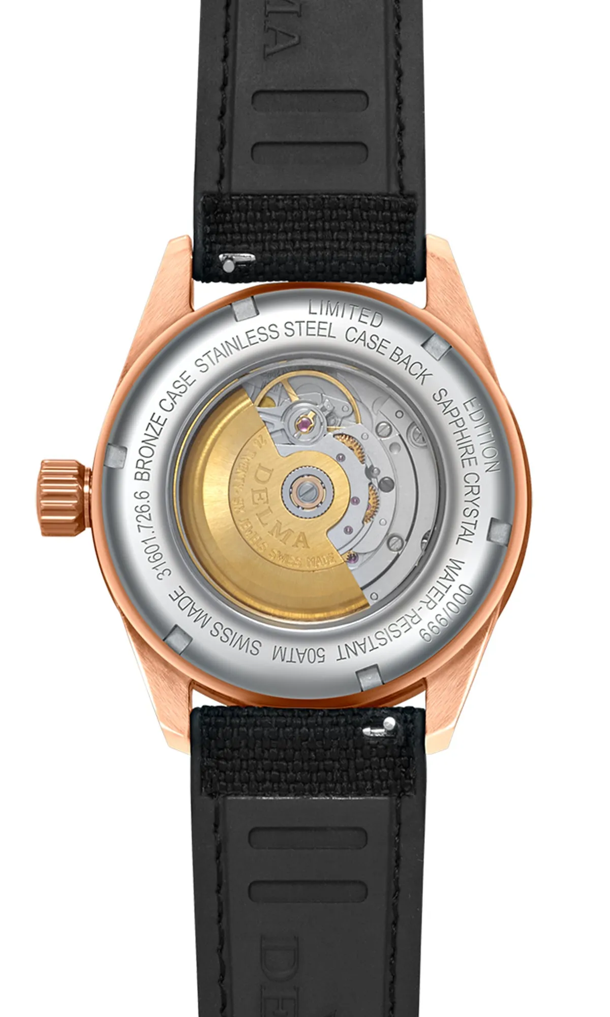 Delma Cayman Field Bronze Black Watch