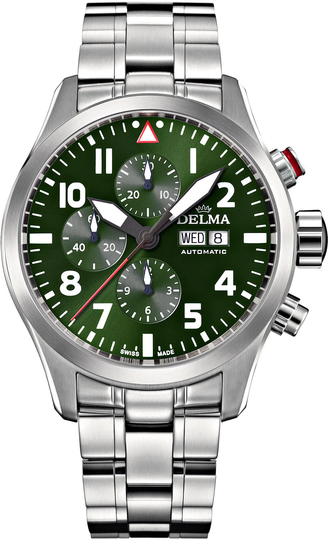 Delma Commander Chronograph Green Watch