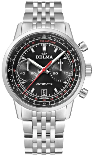 Delma Continental Pulsometer Black Watch