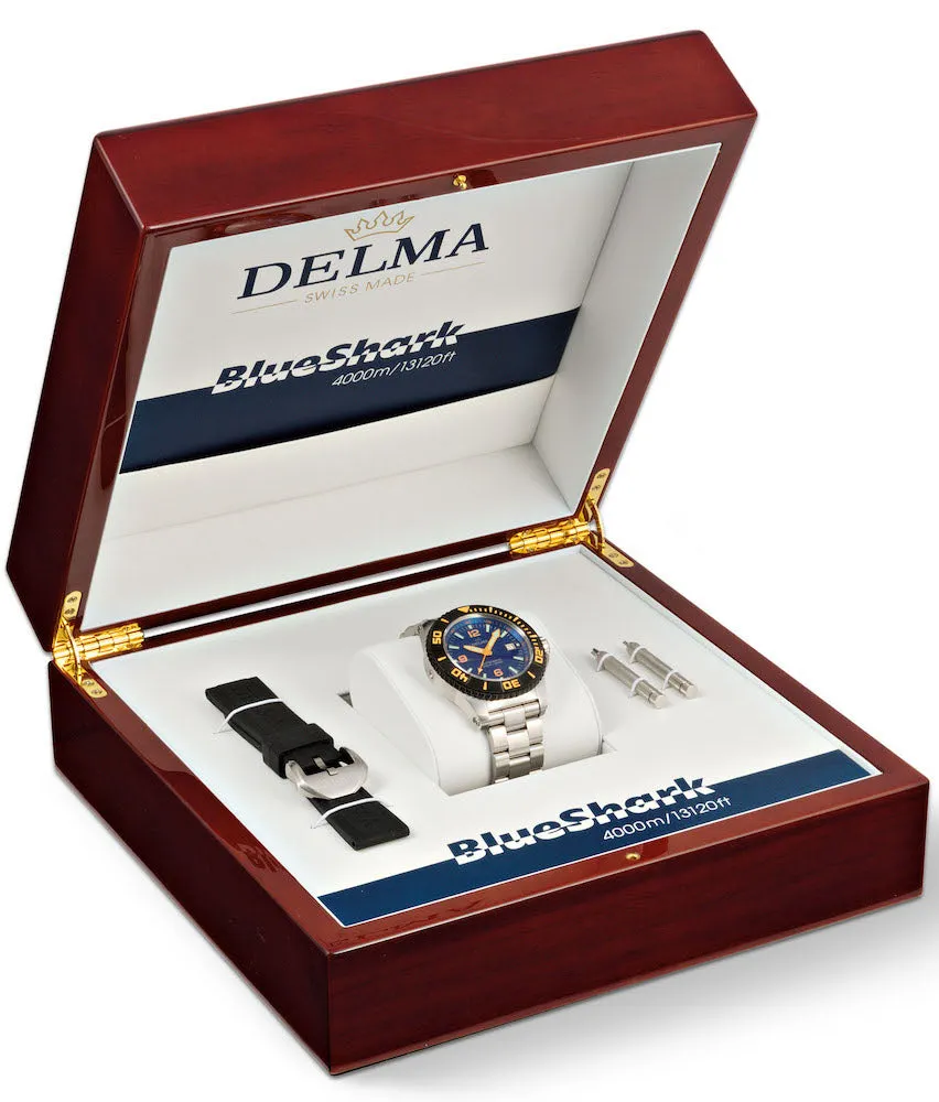 Delma Divers Blue Shark III Limited Edition Watch