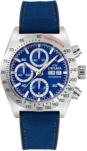 Delma Montego Chronograph Blue Watch