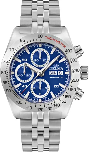 Delma Montego Chronograph Blue Watch