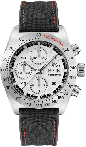 Delma Montego Chronograph White Watch