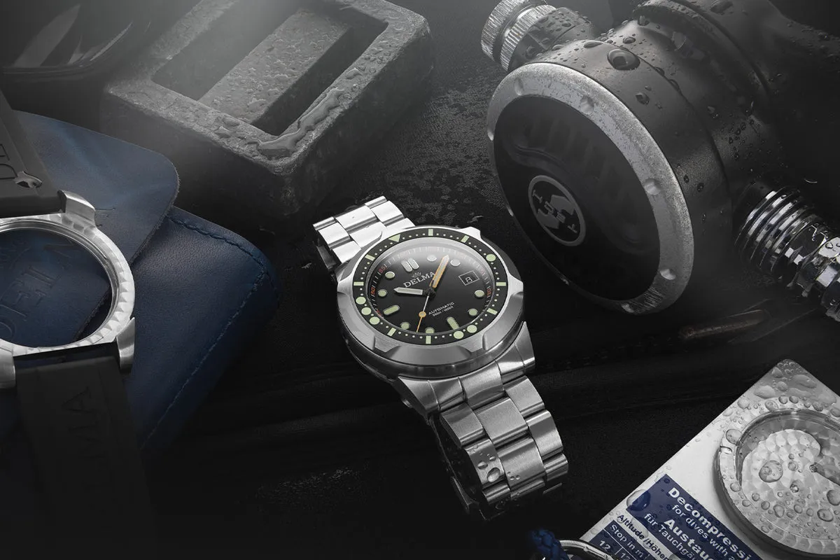 Delma Quattro Black Limited Edition Watch